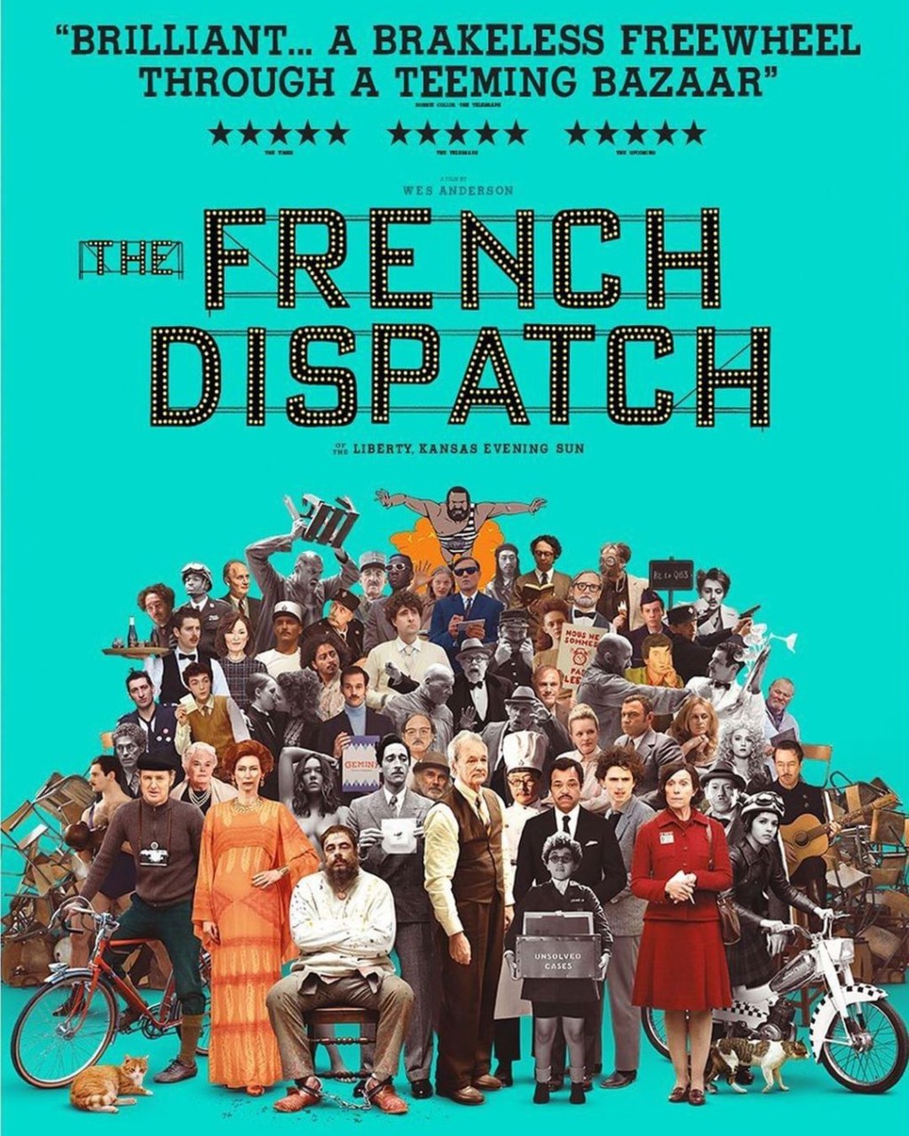 Screen Review: The French Dispatch&nbsp;(2021)